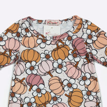 Load image into Gallery viewer, Pumpkin Blossom Romper
