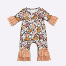 Load image into Gallery viewer, Pumpkin Blossom Romper
