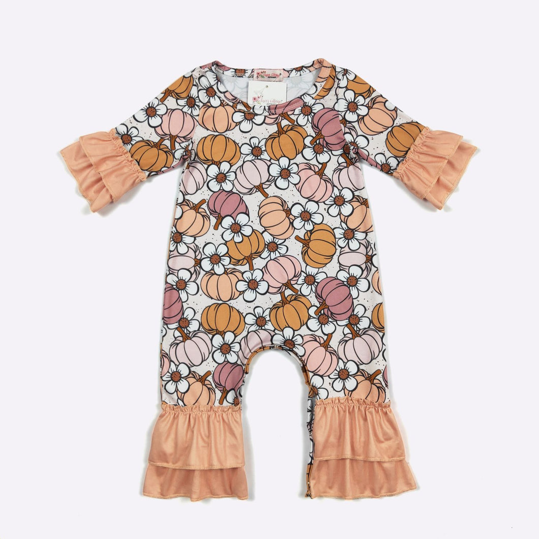 Pumpkin Blossom Romper