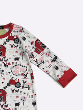 Load image into Gallery viewer, Red Barn Romper
