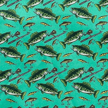 Load image into Gallery viewer, Reelin' in Green Collar Shirt
