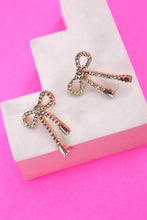 Load image into Gallery viewer, Rhinestone Bow Earrings
