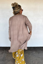 Load image into Gallery viewer, Mocha Ribbed Cardigan
