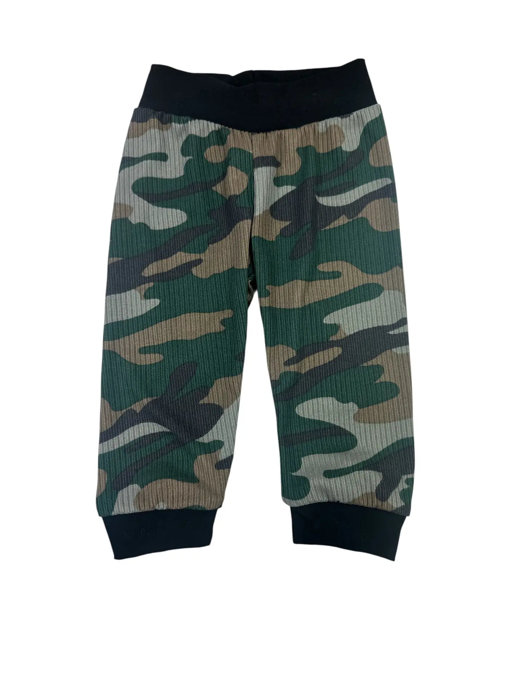 Ribbed Camo Baby Joggers