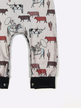 Load image into Gallery viewer, Ropin Cattle Romper
