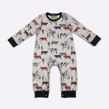 Load image into Gallery viewer, Ropin Cattle Romper
