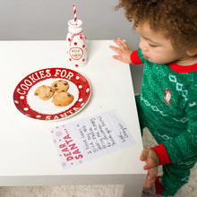 Load image into Gallery viewer, Santa's Milk Jug, Plate, and Notepad
