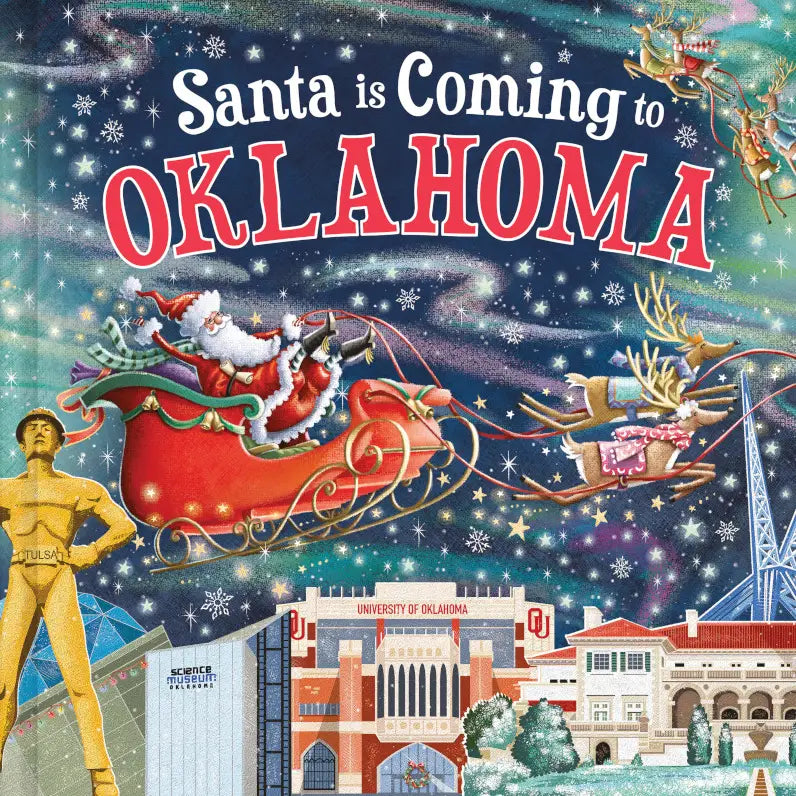 Santa is Coming to Oklahoma Book