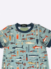 Load image into Gallery viewer, School of Fish Romper
