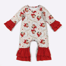 Load image into Gallery viewer, Starlight Santa Baby Romper
