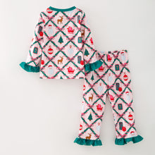 Load image into Gallery viewer, Christmas Stripe Lounge Wear
