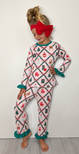 Load image into Gallery viewer, Christmas Stripe Lounge Wear
