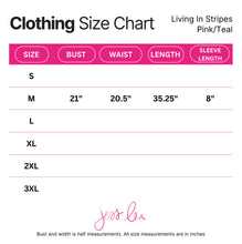 Load image into Gallery viewer, Living in Stripes Dress Black/Pink
