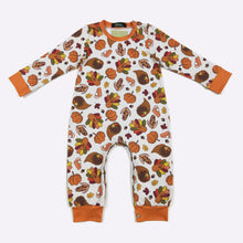 Load image into Gallery viewer, Thanksgiving Boy Romper
