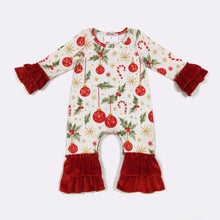 Load image into Gallery viewer, Velvet Holly Romper
