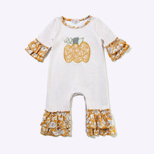 Load image into Gallery viewer, Waverly Pumpkin Romper
