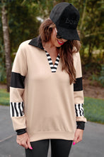 Load image into Gallery viewer, Wesley Luxe Color Block Top
