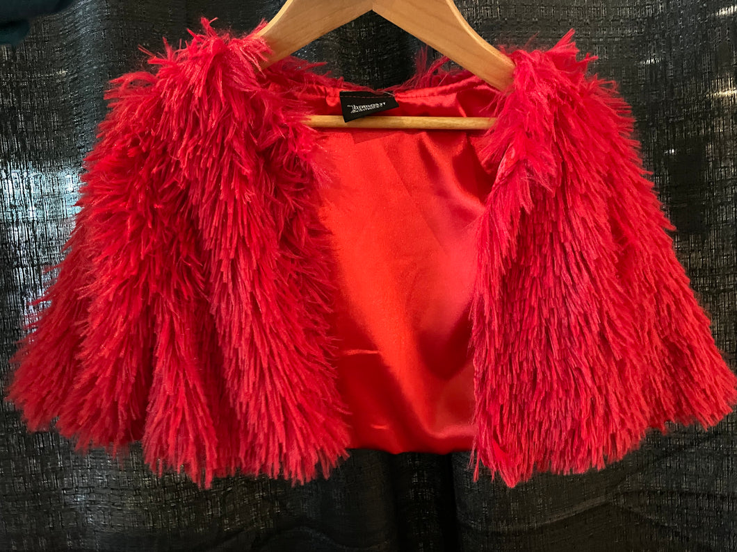Red Fuzzy Jacket