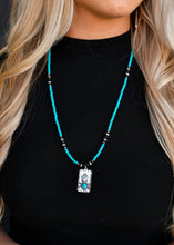 Load image into Gallery viewer, Green Turquoise Necklace
