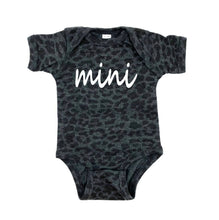 Load image into Gallery viewer, Black Leopard Mini Shirt
