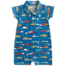 Load image into Gallery viewer, Cars &amp; Trucks Toddler Romper
