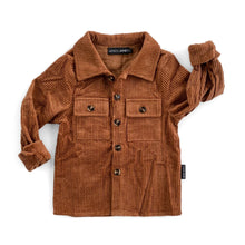 Load image into Gallery viewer, Corduroy Shacket - Rust

