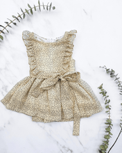 Load image into Gallery viewer, Nattie Sleeveless Chiffon Ruffle Dress-Sun Speckled
