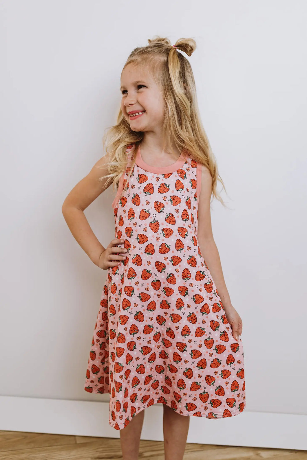 Strawberry Racerback Dress